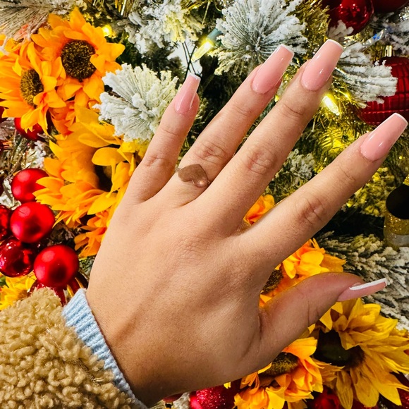 .925 sterling silver and copper handmade ring ✨ - Picture 4 of 11